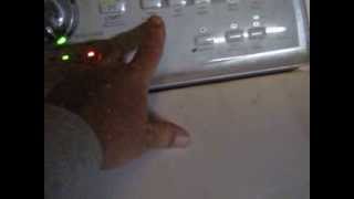 Whirlpool cabrio won't spin, blinked and stop fix