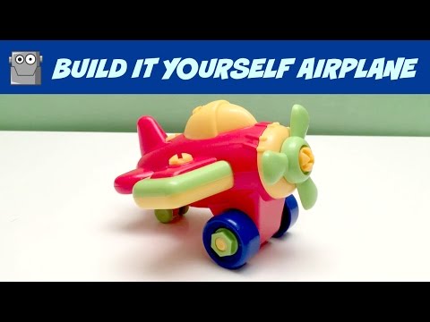 Toy AIRPLANE Build it Yourself Video