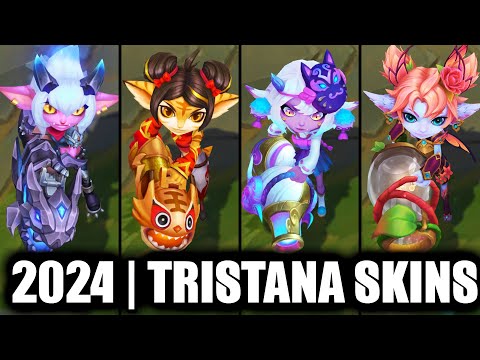 ALL TRISTANA SKINS SPOTLIGHT 2024 | League of Legends