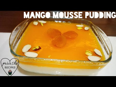 Mango Pudding | Eggless & Easy Pudding | Lamees Vlogs