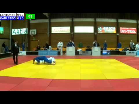 Judon SM 2014: N+78: LEHTONEN - KARLSTRÖM