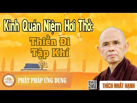 Kinh Quán Niệm Hơi Thở: Thiền Đi, Tập Khí - Thầy Thích Nhất Hạnh