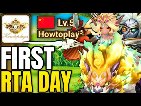 Howtoplay² first day in Season 21 RTA - Summoners War