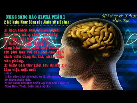 Nhạc Sóng Alpha Tăng khả năng, tập trung, tư duy, IQ, Sáng tạo, nghi nhớ thông tin    Part 1