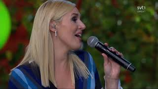 Allsång På Skansen - 2017 - Per Gessle &amp; Sanna Nielsen - Småstadsprat - Live