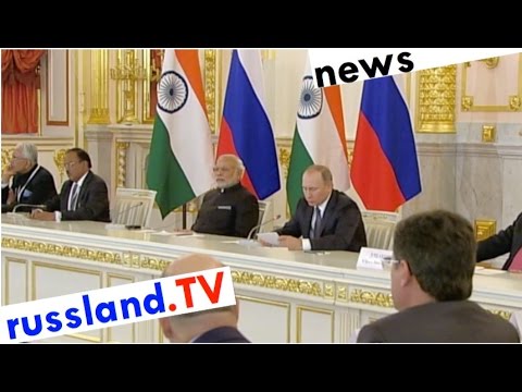 Russland und Indien verstärken Kooperation [Video]