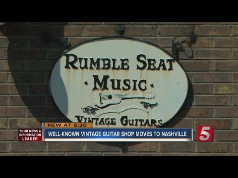 Rumble Seat Music Opens Nashville Vintage Guitar Store