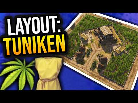⚓ Anno 117: TUNIKEN LAYOUT (Einfach und Effizient) Tutorial