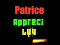 Patrice - Appreci Luv