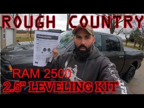 How to install Rough Country Ram 2500 2.5\" leveling kit.