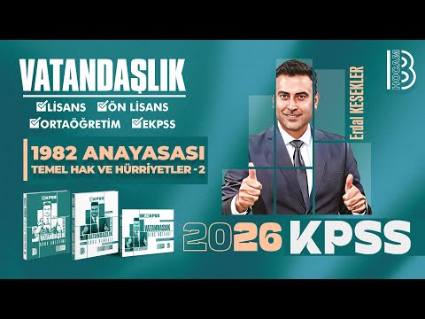 16)2026 KPSS Vatandaşlık–Temel Hak ve Hürriyetler2–Sosyal  Ekonomik Hak ve Hürriyetler–Siyasi Haklar