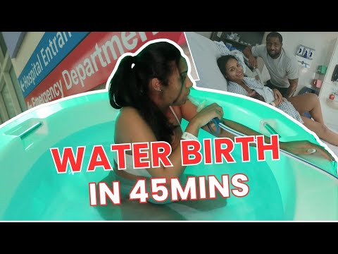 Birth Vlog | Natural Water Birth | Unmedicated