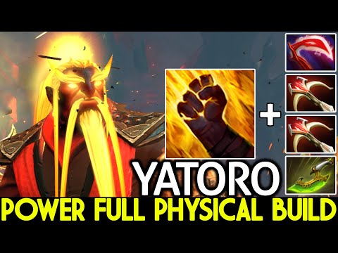 YATORO [Ember Spirit] Insane Sleight of Fist with Full Physical Build Dota 2
