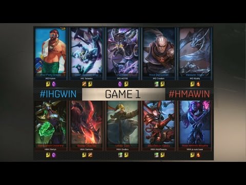 HMA vs IHG Highlights Game 1 - Huma vs Illuminair Honor Gaming – 2016 EU CS SPRING QUALIFIER FINAL