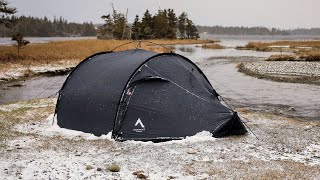 Winter Camping In Freezing Temperatures