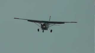 preview picture of video 'Cessna 206 engine restart procedure training at SMZO'