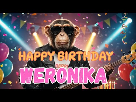 WERONIKA Happy Birthday Song – Alles Gute zum Geburtstag an Weronika