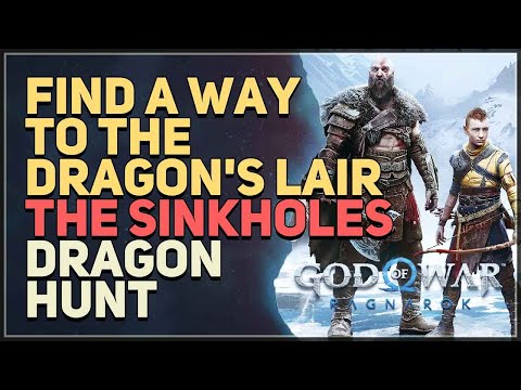Find a way to the dragon's lair God of War Ragnarok