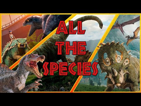 All the Species from the Jurassic Franchise