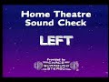 Laserdisc Sound Check