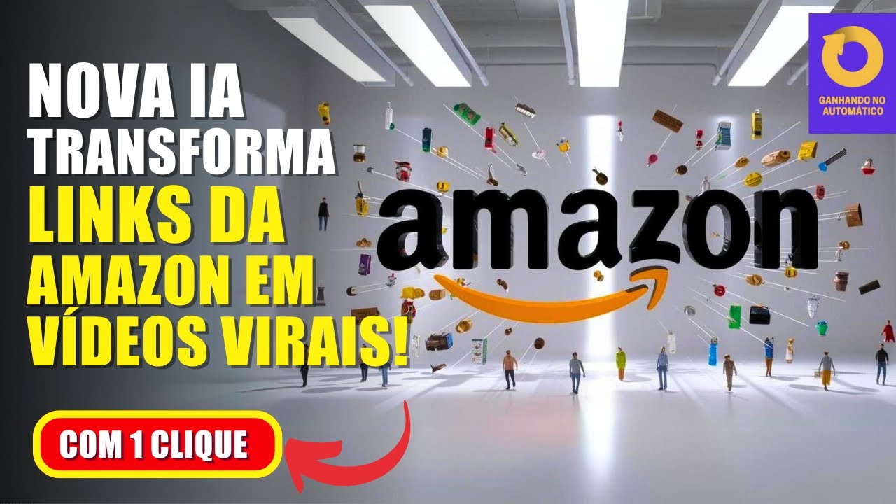Transforme link de produtos da Amazon em vídeo com 1 clique e venda muito.