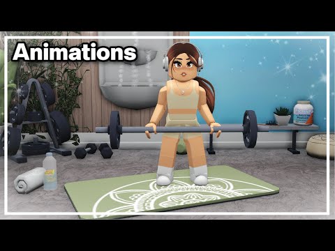 ALL ANIMATIONS from the GYM UPDATE 0.11.7