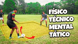 É ASSIM QUE JOGADOR DA COPINHA TEM QUE TREINAR