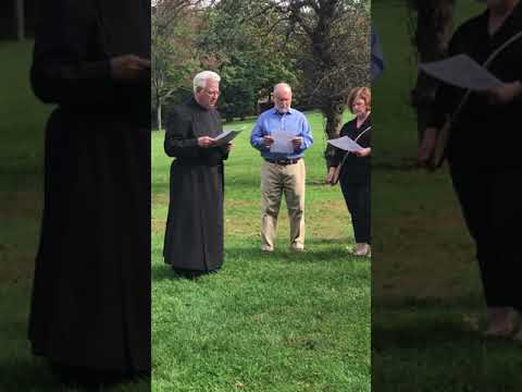 Edward W. & Eleanor C. O’Donnell ~ Memorial Bench Blessing - October 7, 2018