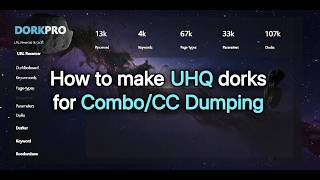 How to Make UHQ Dorks For Combo/CC Dumping