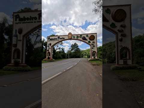 TÚNEL FERROVIÁRIO - CRUZ ZECA VACCARIANO - PINHEIRO PRETO / SC #turismo