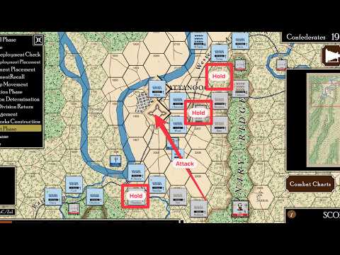 Chattanooga - Confederate - How to get a Strategic Victory