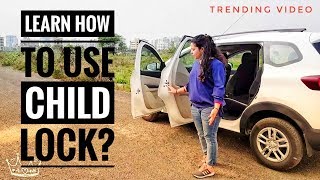 RENAULT TRIBER CHILD LOCK explained🔥How to use CHILD Lock?🔥What is CHILD LOCK?🔥#VTVLOGSTECHCHECK