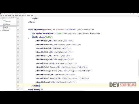 Php Oop Tutorial Simple Php Student Grading Class 2