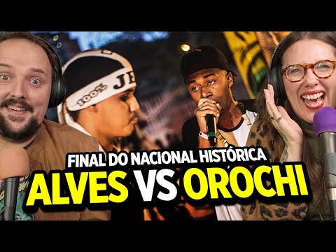 Alves (DF) vs Orochi (RJ) - (Final) Duelo de MCs Nacional 2015 - 22/11/15 - CASAL REACT