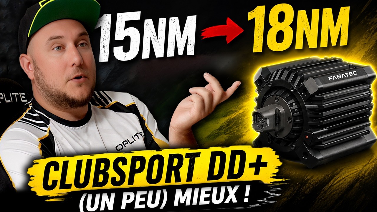 Fanatec Clubsport DD+: Erreur corrigée ?