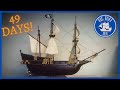 Making BUCCANEER WOODEN Ship Model (50 DAYS Of Build!) Scale 1:100