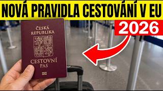 NOVÁ Pravidla Pro Cestování Do Evropy V Roce 2026, Která MUSÍTE Znát (