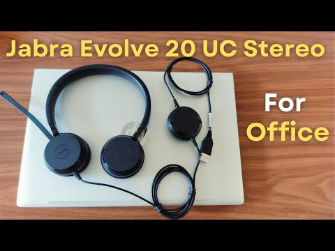 🎧 Jabra Evolve 20 Review || Perfect Headphones For Office Meetings 🔥