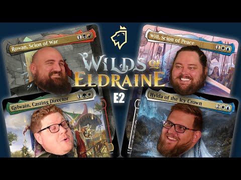 Wilds of Eldraine Commander Gameplay E2 | Hylda vs Gylwain vs Rowan vs Will |