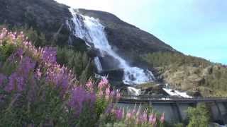 preview picture of video 'Langfoss, Skare, Hordaland, Norway'