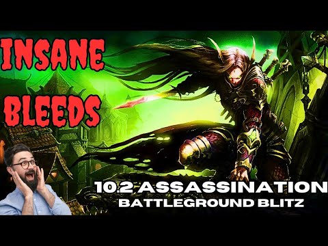CRAZY BLEEDS! Assassination Rogue Battleground Blitz - WoW 10.2 Dragonflight