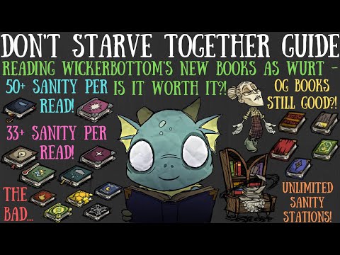 How do Wickerbottom's NEW books affect Wurt? - Wickerbottom Rework - Don't Starve Together Guide