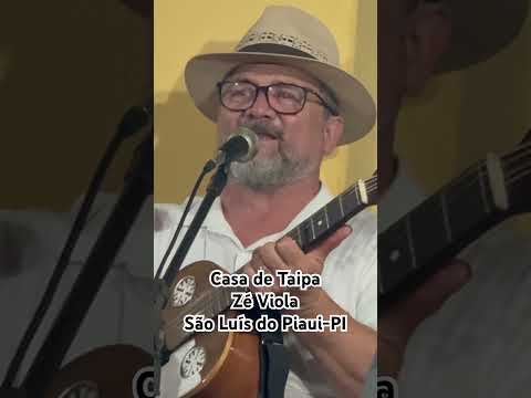 Grande cantoria em São João da Canabrava -Piaui-PI- Os poetas cantam  a modalidade casa de Taipa