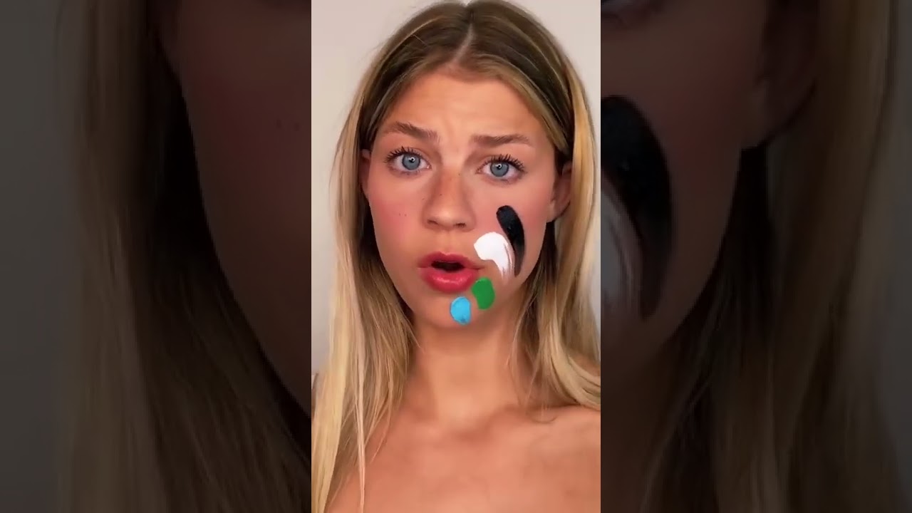 FACE PAINT | SYDNEY MORGAN #SHORTS