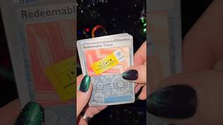 Redeemable Ticket! #pokemon #pokemoncards
