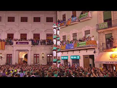 Castellers de Vilafranca - Td8 - El Mercadal, Reus 2017
