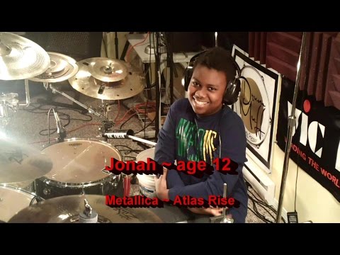 Metallica: Atlas, Rise! Drum Cover, Jonah, Age 12