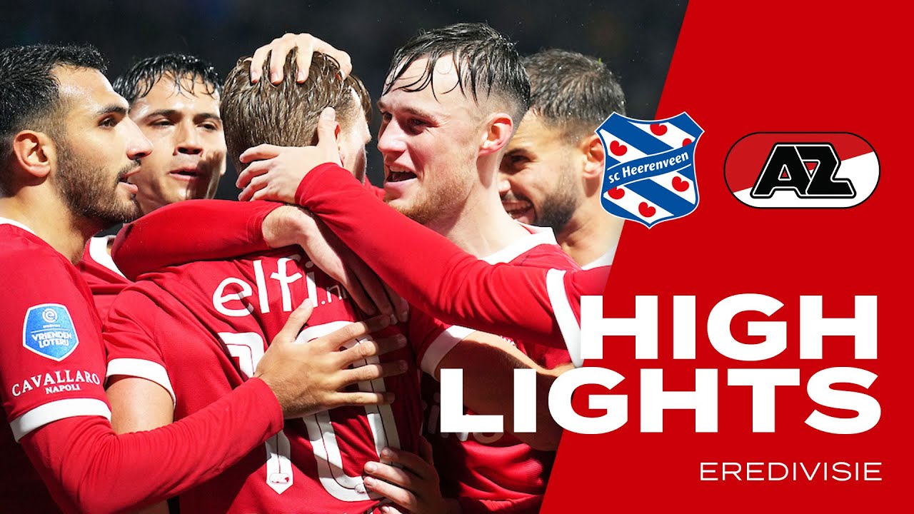 <h1 class=title>🔥 𝗧𝘄𝗼 𝗴𝗿𝗲𝗮𝘁 𝗴𝗼𝗮𝗹𝘀 & 𝗽𝗲𝗻𝗮𝗹𝘁𝘆𝗸𝗶𝗹𝗹𝗲𝗿 𝗩𝗲𝗿𝗵𝘂𝗹𝘀𝘁 | Highlights sc Heerenveen - AZ</h1>