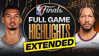 Jalen Brunson - OG Anunoby - New York Knicks - Victor Wembanyama - San Antonio Spurs