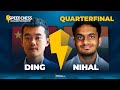 Ding vs. Nihal | World Number TWO vs. Young Speed Chess Star! | 2022 SCC